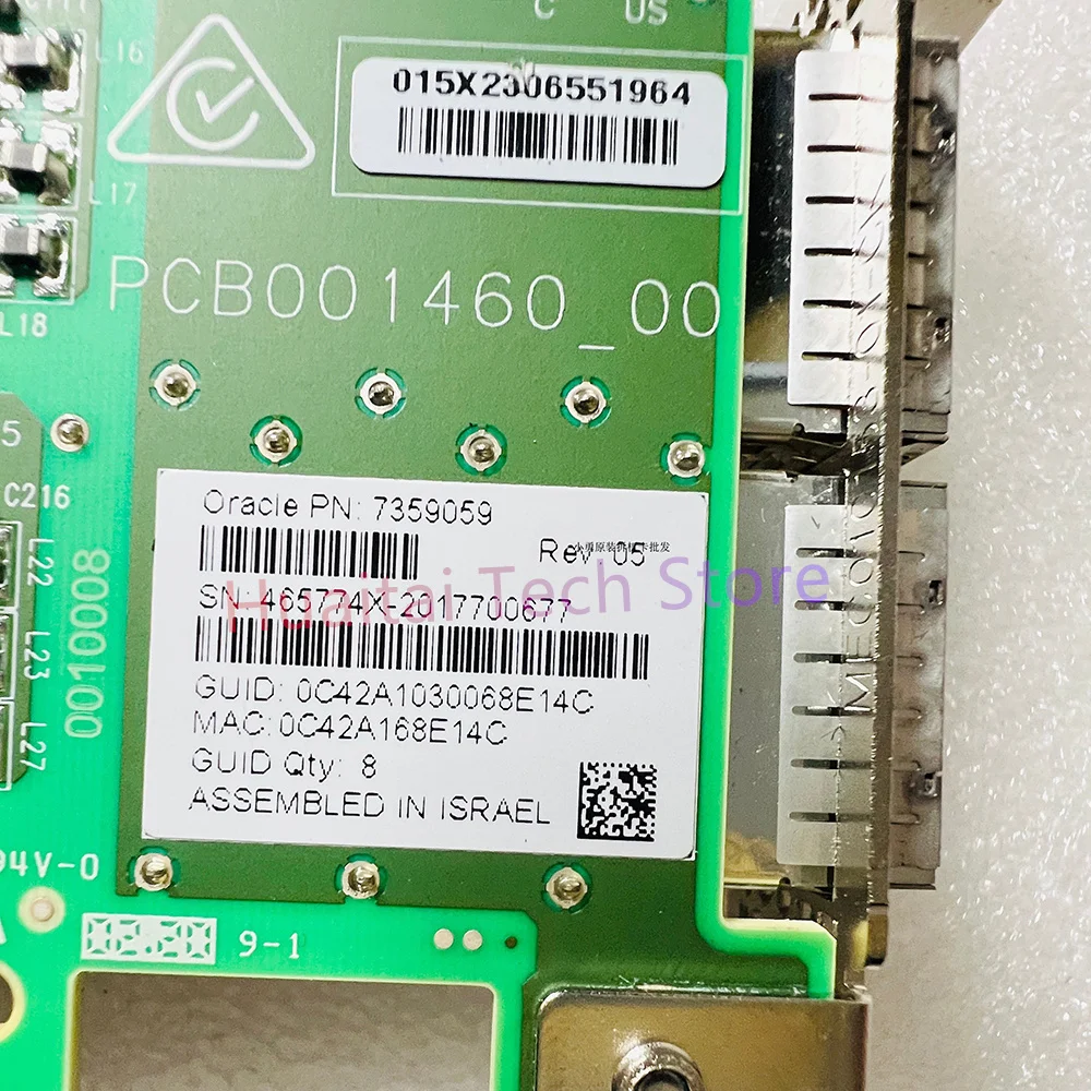 For Mellanox 100G cx556A 7359059 SUN Dual-port Ten Gigabit Network Adapter MCX556A-ECAT 6 For Mellanox 100G cx556A 7359059 SUN Dual-port Ten Gigabit Network Adapter MCX556A-ECAT - Image 4