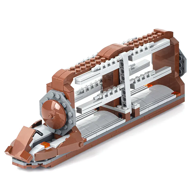 Transporter Building Blocks Moc 2007 Robot Granite Attack Aircraft Model Creative Movie Collection Bricks Ideas Toy Gift Boys