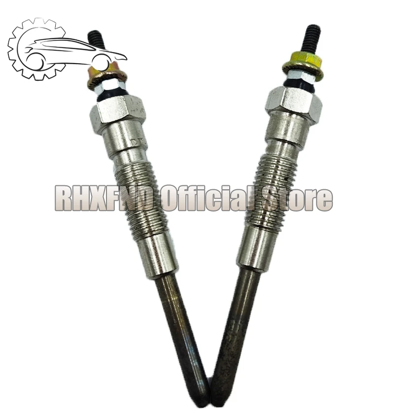 Kit De 4 Bougies De Préchauffage Pour Toyota (Hilux, Land Cruiser, Crown...) - Réf. 19850-54090