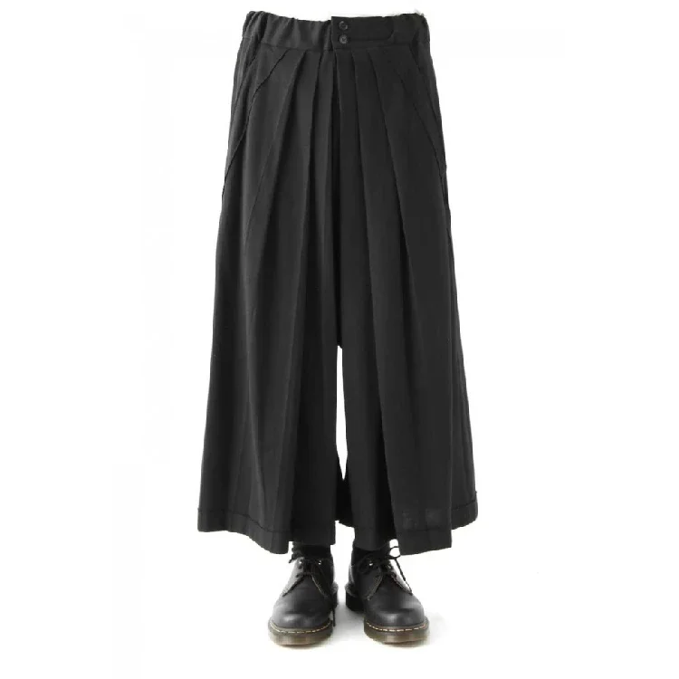 Men's Pants Hairstylist Fashion Street Belt Nine Pairs Of Oversize Singer Clothing Pants Trendy Man