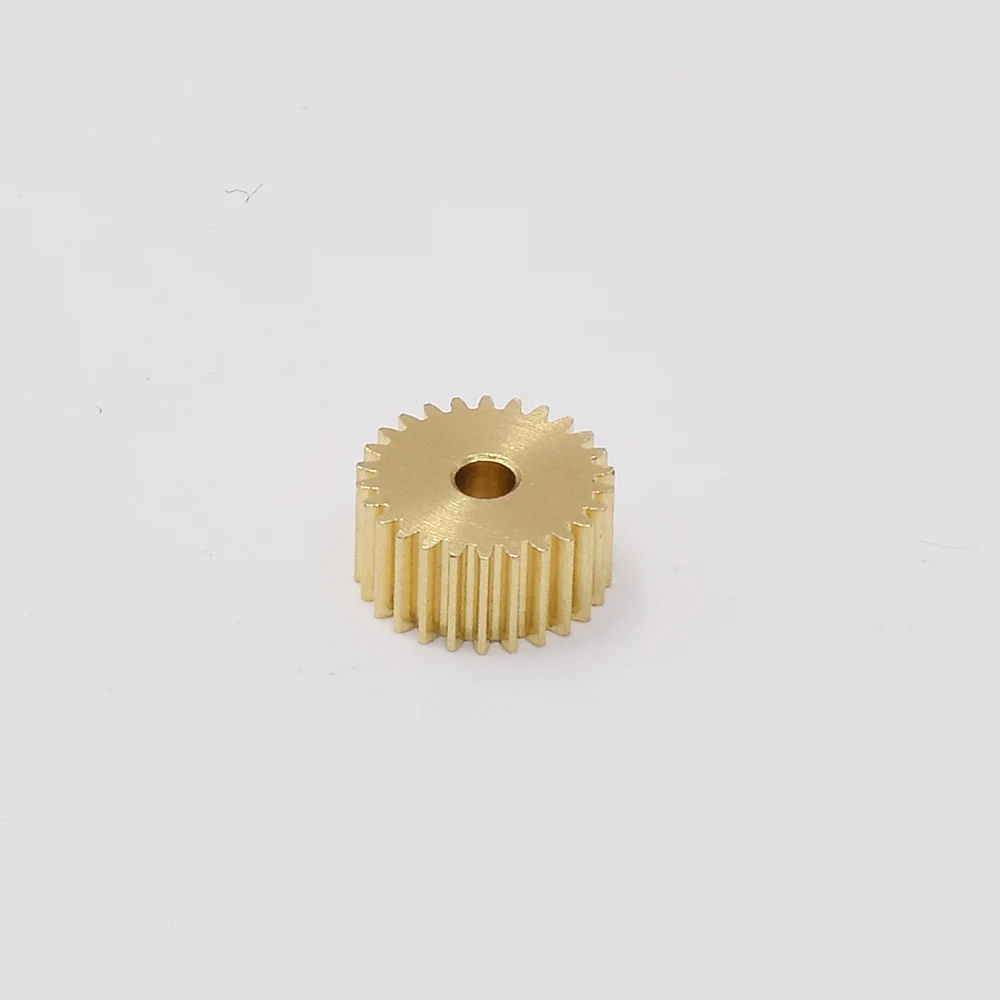 0.3 Modulus Metal Copper Brass Gear 26T Teeth Brass Pinion Gear Fit 2mm Shaft RC Toy Car