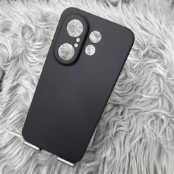 Frosted Matte Anti - Fingerprint Shockproof Phone Case for VIVO S30Pro mini (Black)