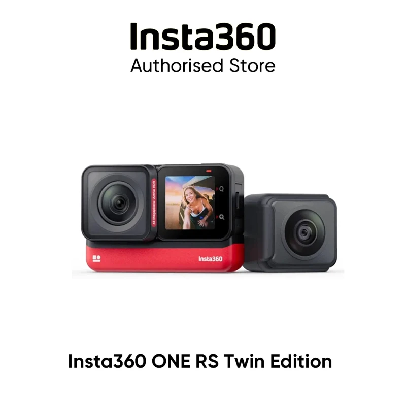 Insta360 ONE RS Twin Edition sports Action Camera 5.7K 360