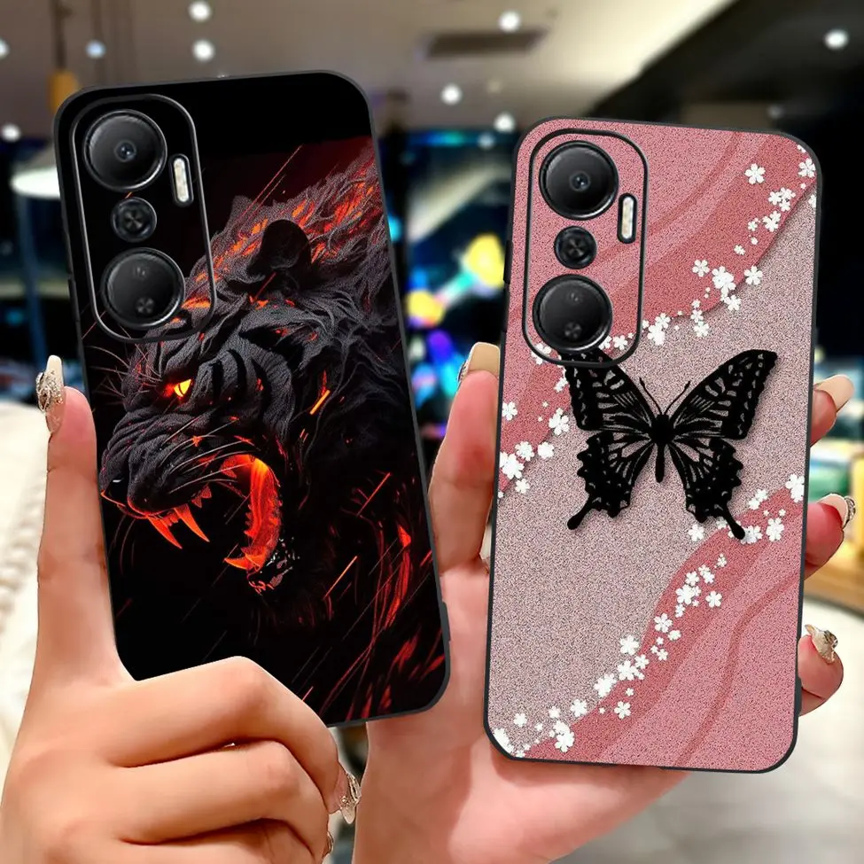 Cute Cartoon Funny Luxury Shockproof Silicon Phone Case - Stylish Back Cover