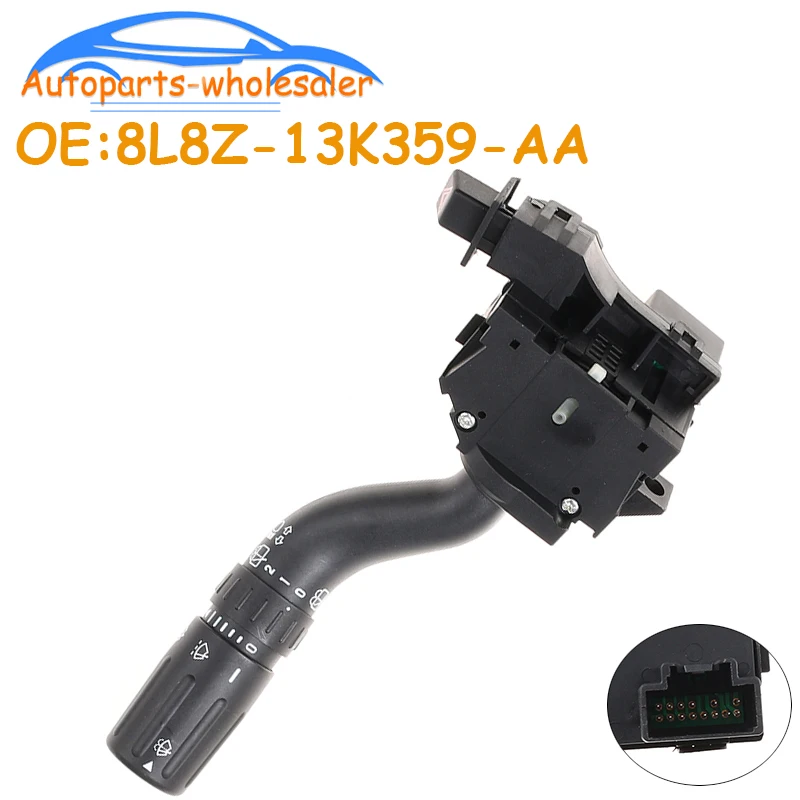 Turn Signal Combination Switch Wiper Hazard Dimmer For Ford Escape 2008-12