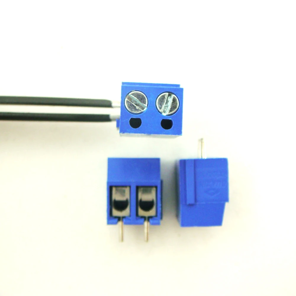 

Free Shipping20PCS 300-5.0-2P Screw 2Pin 5.0mm Straight Pin PCB Screw Terminal Block Connector(300V/10A)