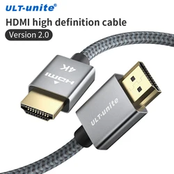Ultra HD 4K High-Speed HDMI Cable with HDR and 3D Support - Braided Design - 0.5m (HDMI 2.0 Cable)