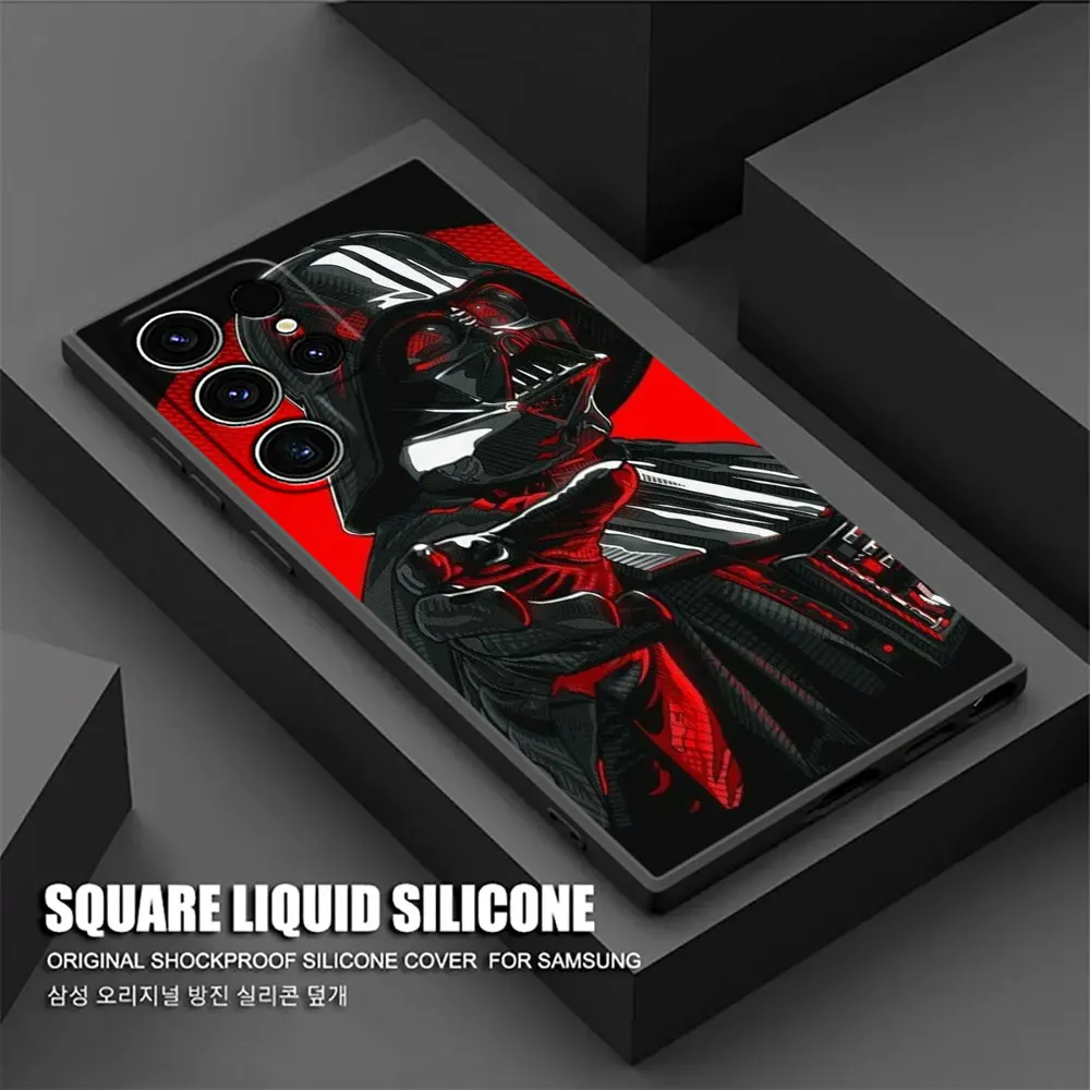 Galaxy-Themed Soft Phone Case - The Last Jedi Design