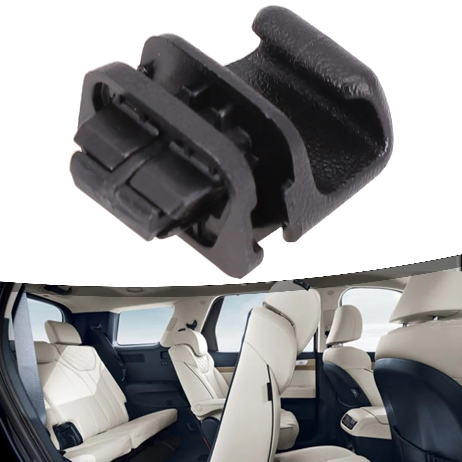 

Protect Your Rear Door Curtains with 83917S8000CA Curtain Hook for Hyundai Palisade 2022 Long lasting Material