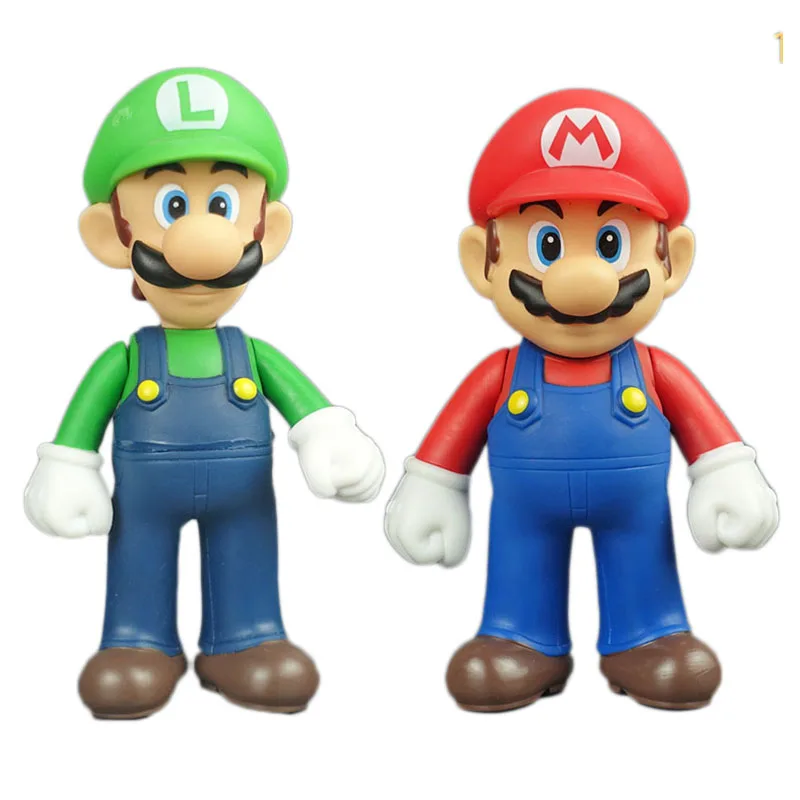 Super Mario and Luigi Toys, Garage kit, Character Model Set, 3 Pieces, 5  Mario Luigi, Gisi， Brothers