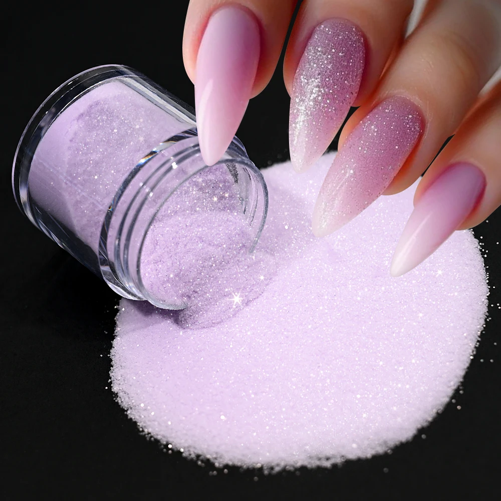6Jars Glitter Nude Acrylic Nail Powder Set Pink Blue Glitter Acrylic Powder for Nail Extension French Manicure Carving Tool nail powder,acrylic nail powder
