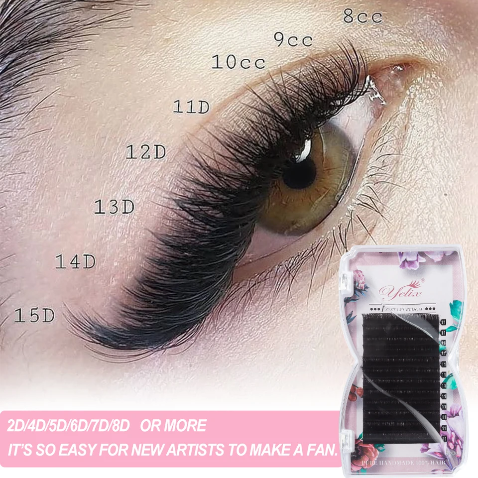 Easy Fan Lashes – yelixlash