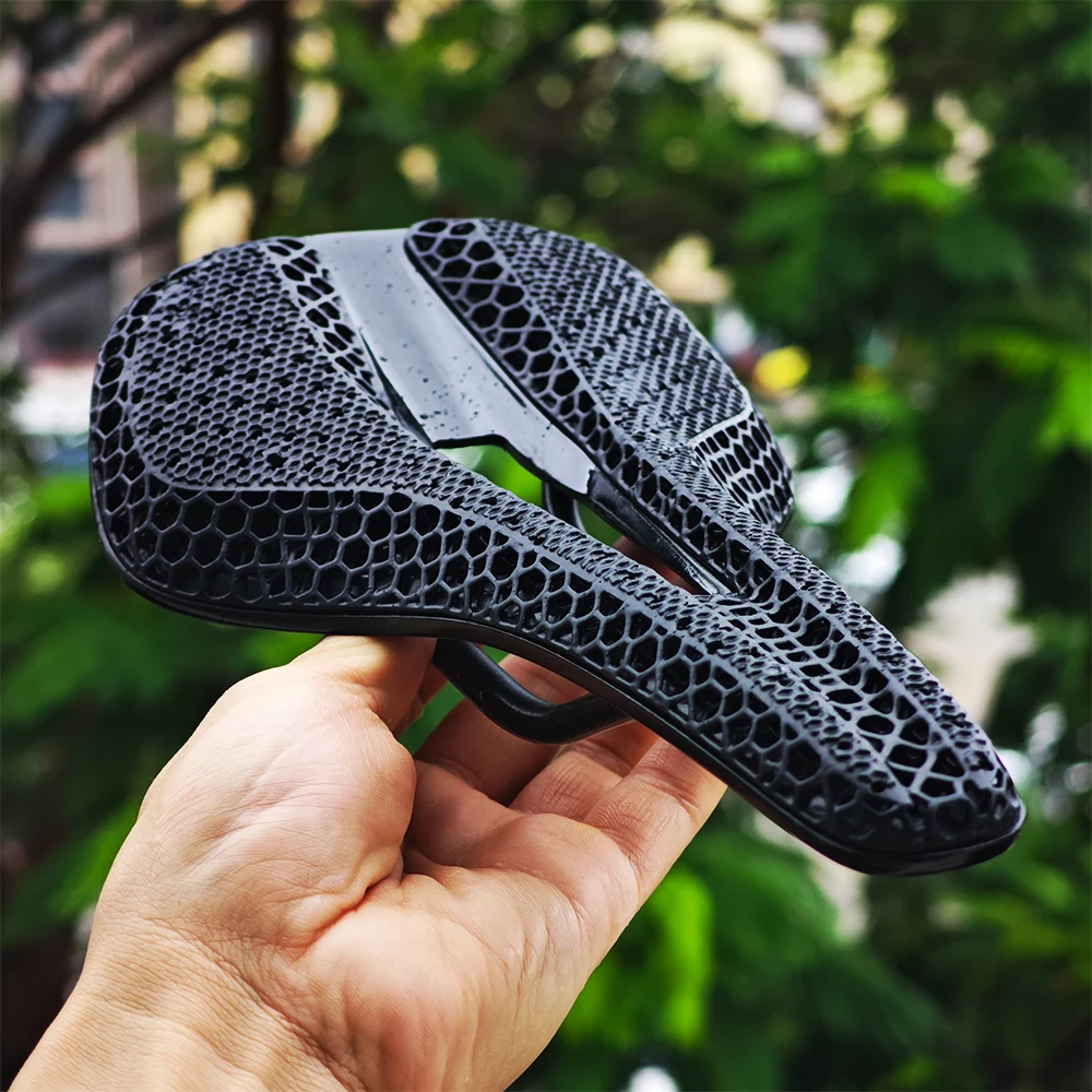 GOLDIX PS-GLAXY 3D-Druck Fahrrad Carbon Sattel Ultraleichte Autobahn MTB Rennsattel Fahrradkissen Fahrradsitz Zubehör – Detail 5