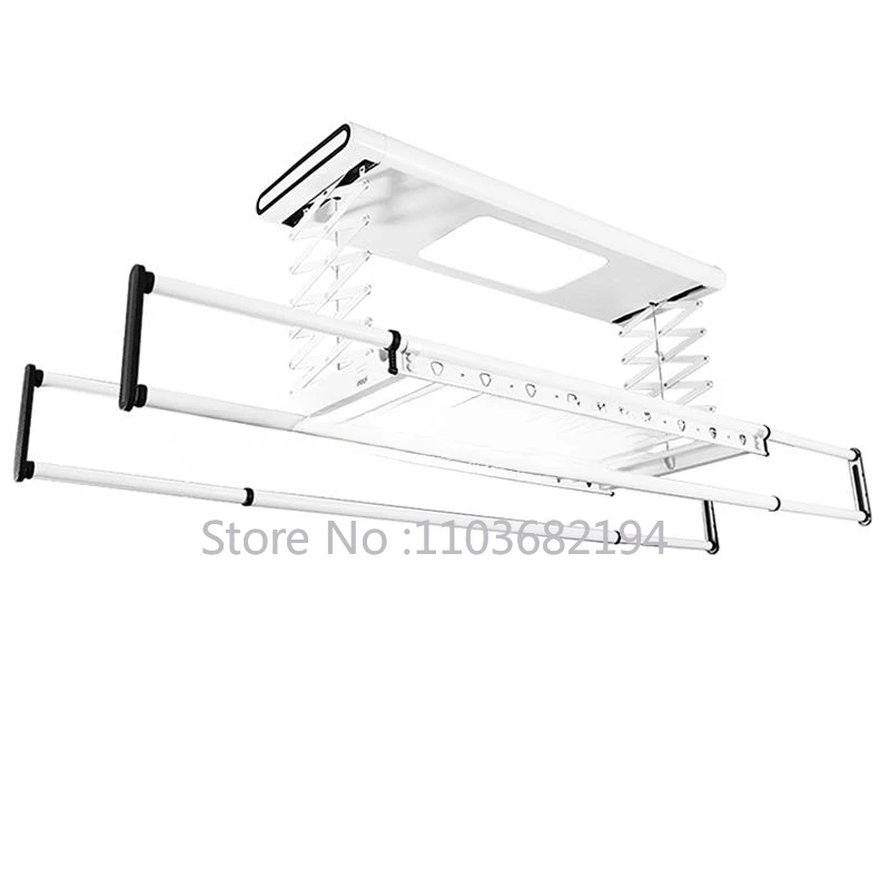 Electric-Clothes-Drying-Rack-Intelligent-Lifting-Household-With-Lights ...
