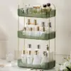 Bathroom Organizer Countertop  Makeup Organizer Counter Storage, Skincare Cosmetics Shelf, Perfume Holder for Vanity Tray 1