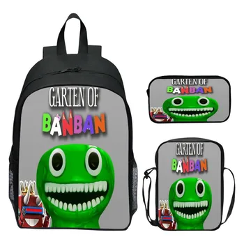 16 inch three piece set children's backpack class garden Garten of Banban elementary school backpack backpack 1