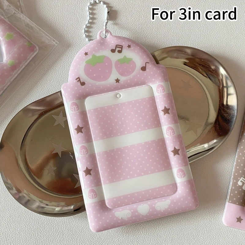 Kpop Idol Photocard Holder - Stylish Sleeve Cover Protector with Fashion Bag Charms