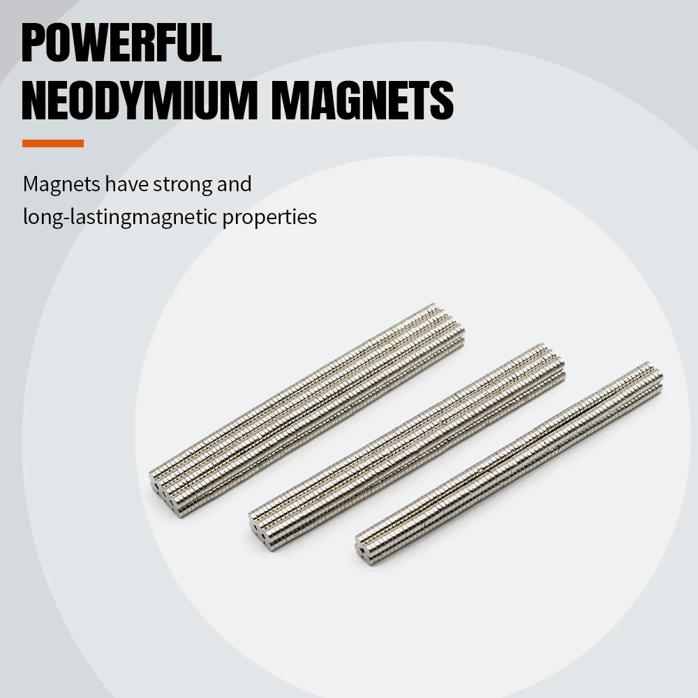 4 x 1,5 mm N35 Superstarker runder Neodym-Magnet, leistungsstarke Kühlschrankmagnete, NdFeB-Permanentmagnet, Imanes – Detail 2