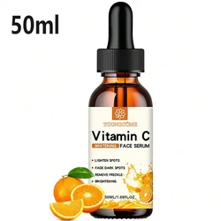 Rejuvenating Vitamin C & Hyaluronic Acid Facial Serum - Dark Spot Remover & Moisturizing Anti-Aging Treatment, 30ml - 50ml