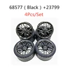 4Pcs/lot Building Blocks 37383 68577 23800 Wheel And 23799 Tire For Supercar Compatible DIY Bricks Parts High-Tech Kid Toys 4