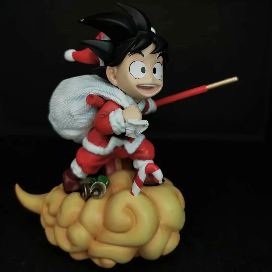 thumbnail image 1 of Figura de acción de Anime Dragon Ball Z Son Guku, disfraz de Papá Noel, Figma, modelo de animación de PVC de 12 cm, juguetes, colección de regalos, 1 of 5