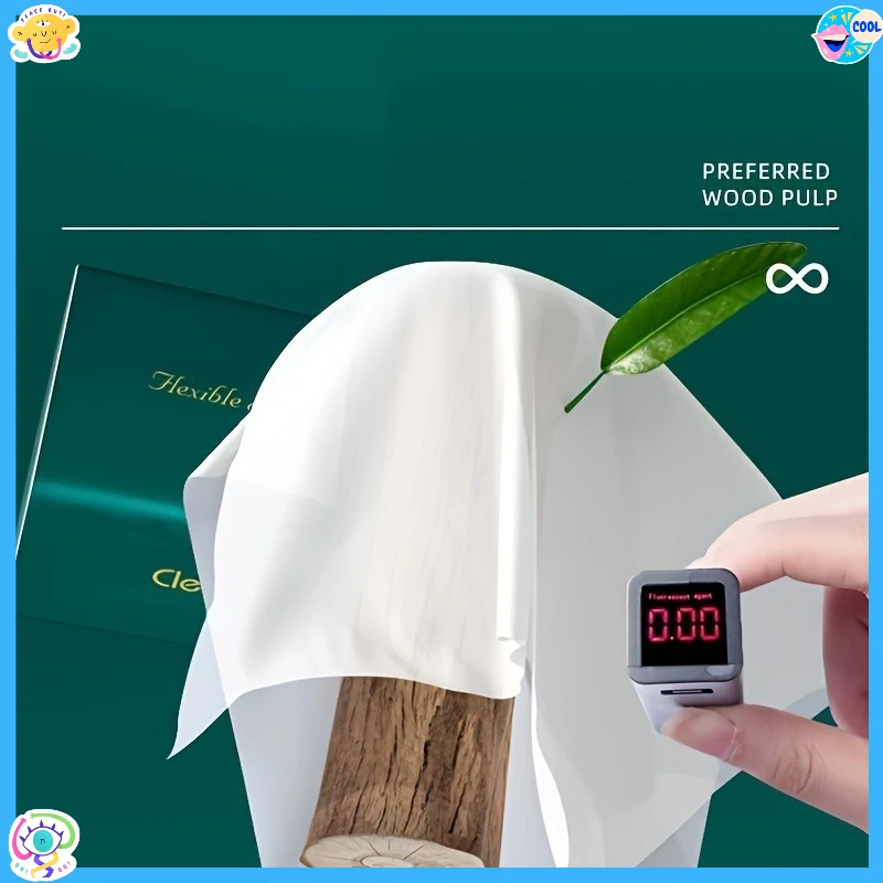 Araba Kağıt Havluları Yüz Mendilleri 280 Yaprak Ev Tipi Kalın ve Uygun Fiyatlı 4 Katlı Kalınlaştırılmış Peçeteler ve Premium Tuvalet Kağıdı