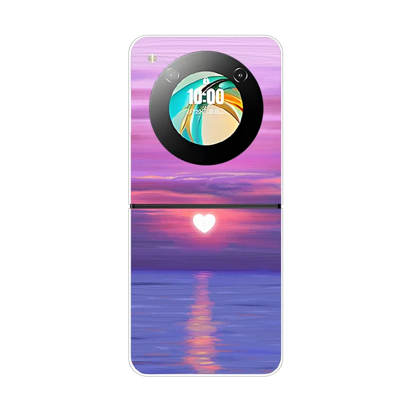 Stylish Animal Pattern Protective Transparent Phone Case - Hard Shell Cover