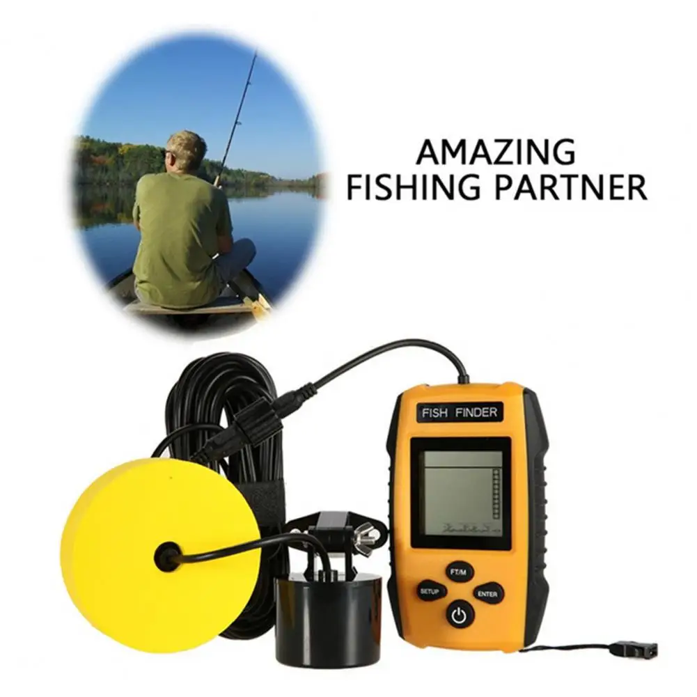 1 Set Useful Fishing Tool Stable Fish Finding Device Effective Anti-rust Widely Usage Fish Detector