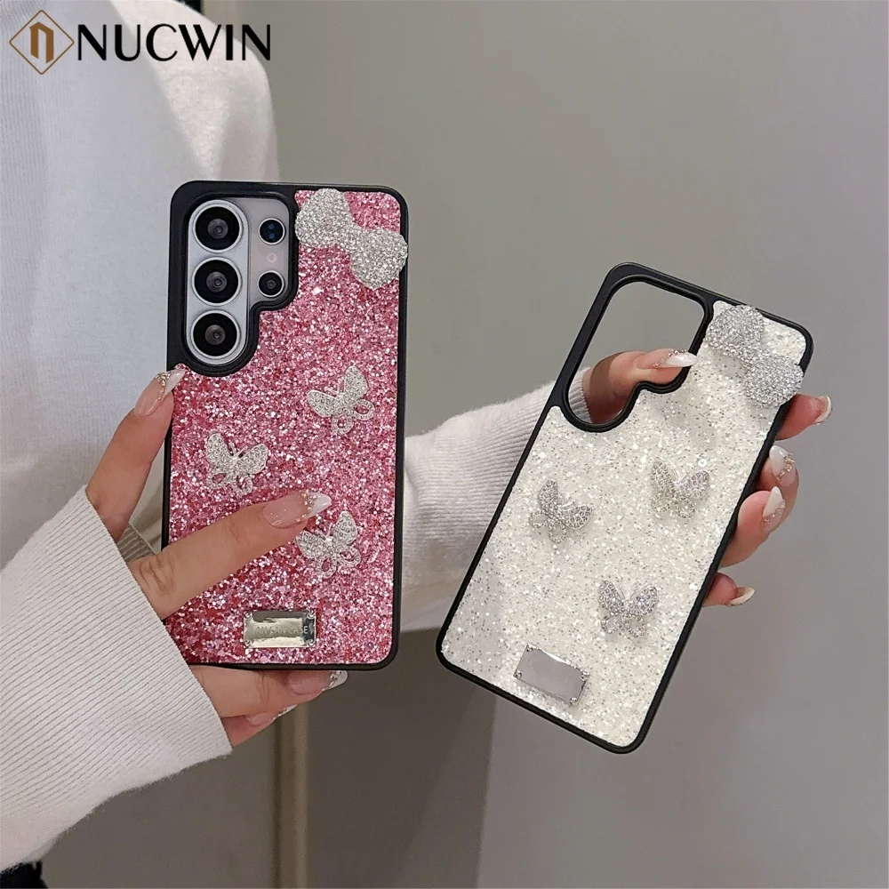 Luxury Glitter Rhinestone Bow Phone Case Cover