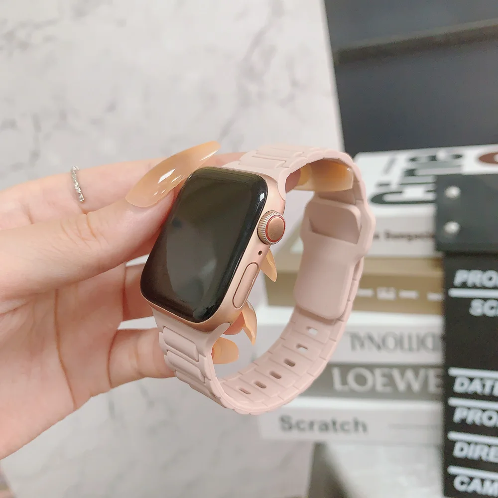 Premium Silicone Business Sports Watch Replacement Band