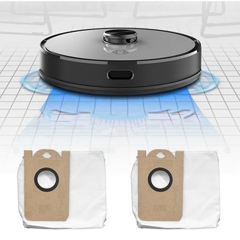 Proscenic M8pro 로봇 진공 청소기 부품 액세서리 용 HFES 교체 먼지 봉투, 가정용 진공 청소기 부품
