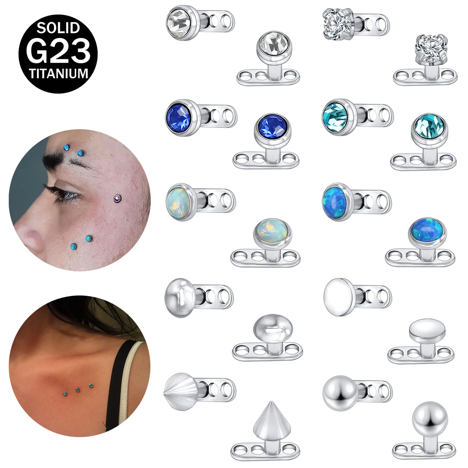 Microdermal Chest Piercing