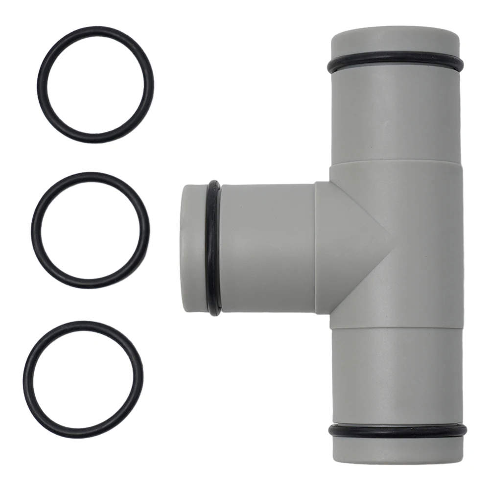 

Pool Hose Connector T Joint Filter Pump Adapter With O Rings For INTEX Inflatable Swimming Pool Pool Equipment Accessories