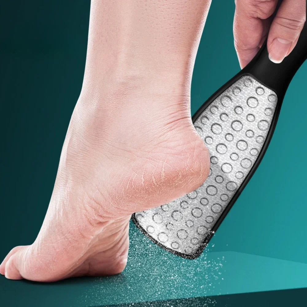 

1PC Two Sides Stainless Steel Callus Remover Foot File Scraper Pedicure Tools Dead Skin Remove for Heels Foot Care Products