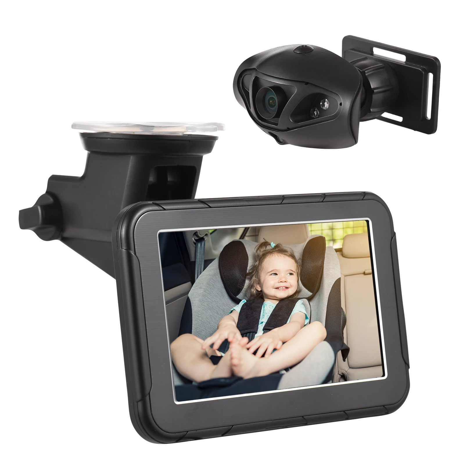 Tanio 1080P Monitor HD aparat dziecko Monitor samochodowy do tyłu