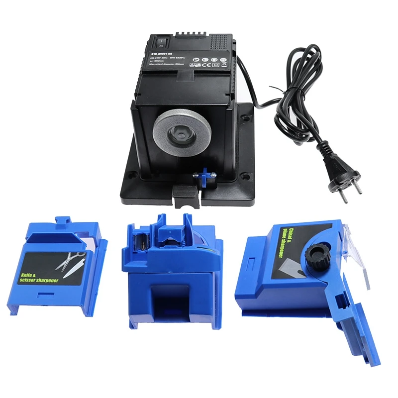 

AT14 Multifunction Sharpener Household Grinding Tool For Knife Twist HSS Drill Scissor Chisel Electric Grinder 96W EU Plug