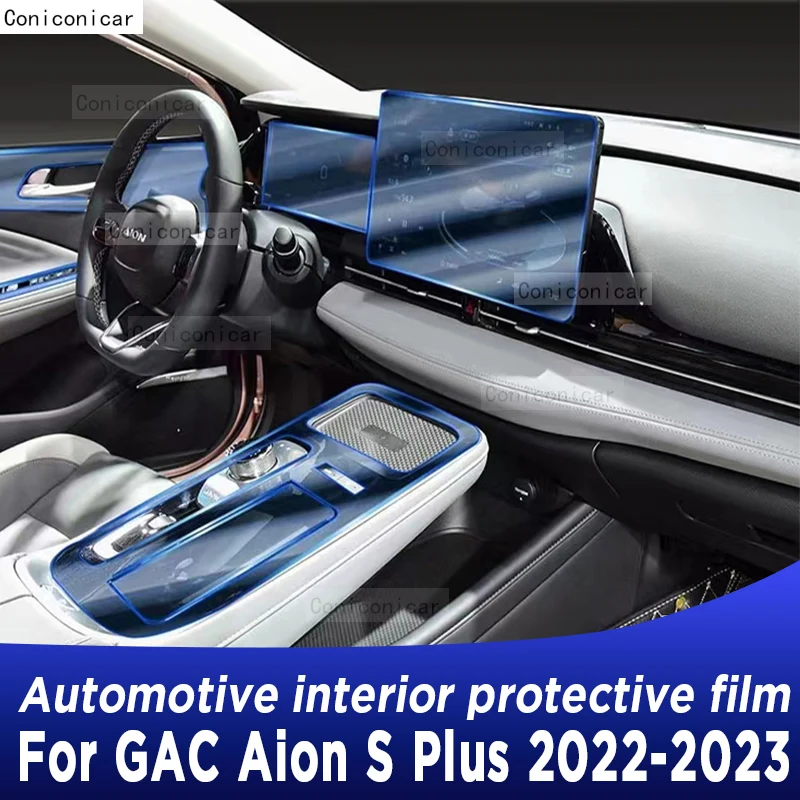 

Для GAC AION S PLUS 580 2023 2022 EV интерьерная панель коробки передач для автомобиля панель приборной панели Gps-навигации экран прозрачный фотоэлемент