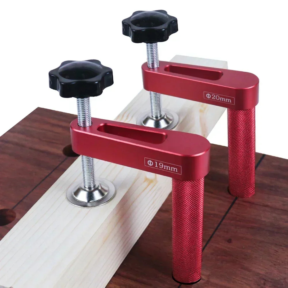Woodworking 19mm 20mm Hold Fast Hold Down Bench Dog Clamp Desktop Quick ...