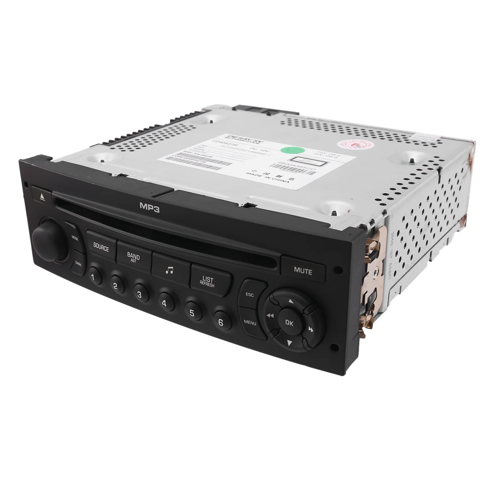 

Автомобильный радиоприемник RD43 с CD USB Aux MP3 для Peugeot 207 206 307 308 408 807 Citroen C2 C3 C4 C5 C8