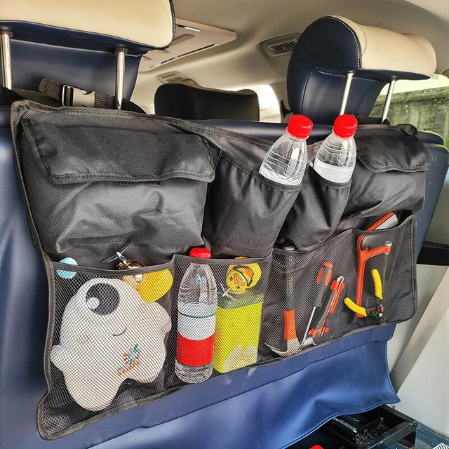 organisateur de coffre de voiture accessoires intérieurs de voiture sac de  rangement pour siège arrière 