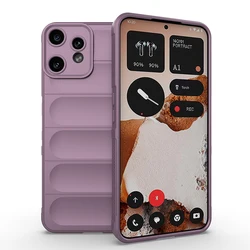 Ultimate Silicone Liquid Shockproof Phone Protector Case - Durable Rubber TPU Cover for Phone CMF 2 Pro (Purple)