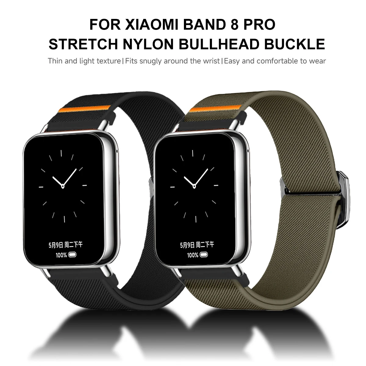 Breathable Nylon Loop Strap - Versatile Sport Watchband Replacement