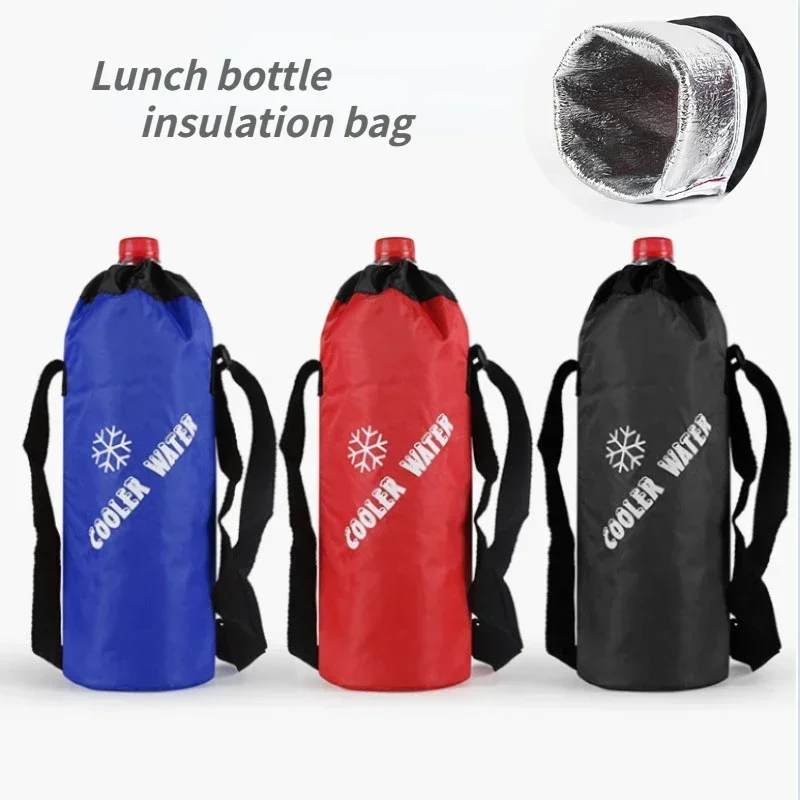 Portable Cooler Bag Portable Bottle Bag Insulated Thermal Ice Cooler Warmer Lunch Food Water Milk Picnic Insulation Thermos Bag For Man Women Kids