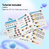 QY TOYS Void Round Corner Magic Cubes Tori 3x3 Puzzle Professional Speed Logic Games Smart Twist Wisdom  Cubo Magicos Play World 6