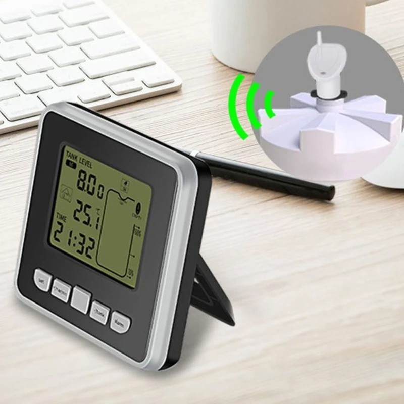 XXUB Ultrasonic Level Meter Accurate Liquid Measurement Device Precisions Ultrasonic Liquid Level Sensoring for Tanks