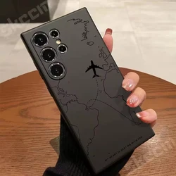 Custodia per telefono con design del percorso aereo in gel di silice