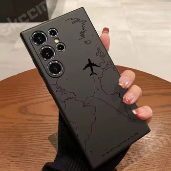 Silica gel Phone Case For Samsung Galaxy S20 to S23 FE, Ultra Galaxy A55 A54 A15 A35 1