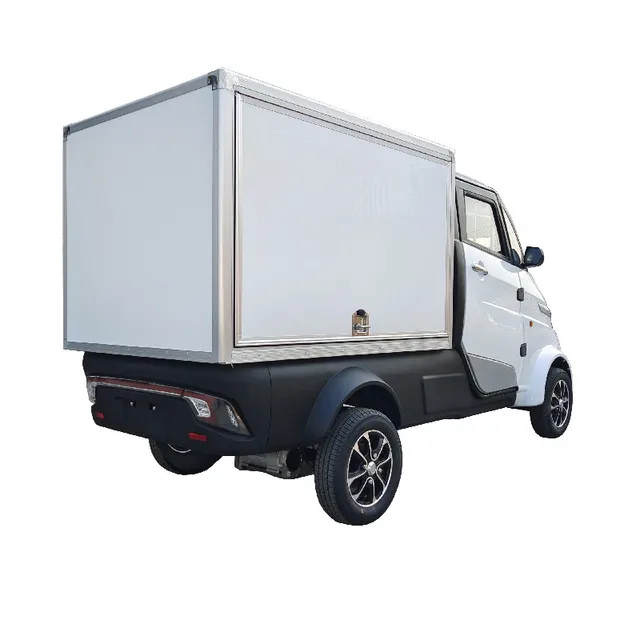 China Made Goods Delivery New Cars 60V 4000W Electric Cargo Truck Van With EEC COC L7e
