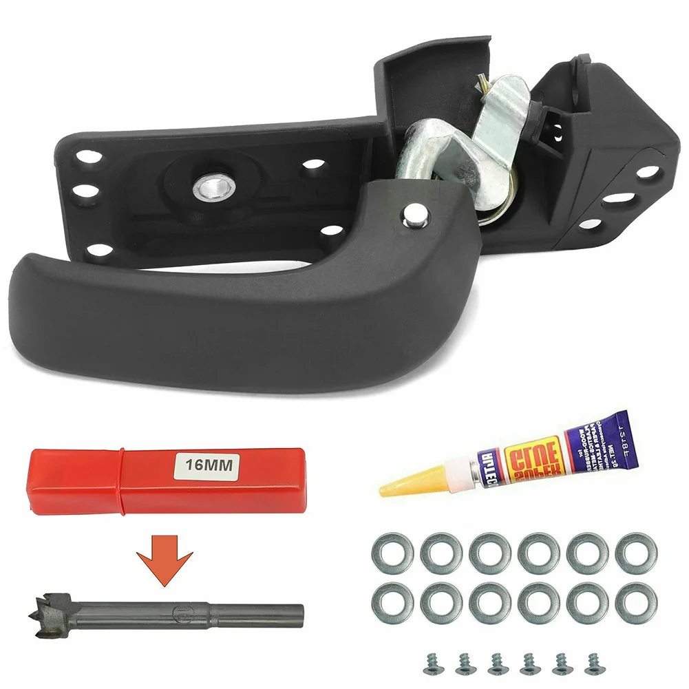 

Proficient Right Install Car Interior Door Handle Kit for Sierra 2007 2013 Made with Long Lasting ABS Material Easy Installation