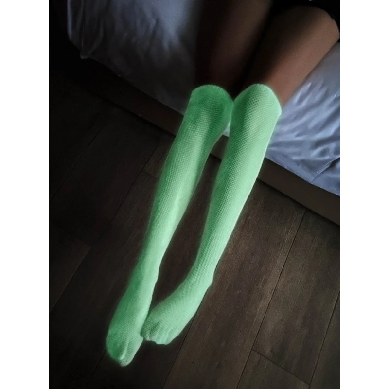 Glow-in-the-Dark Nightlight Knee High Socks